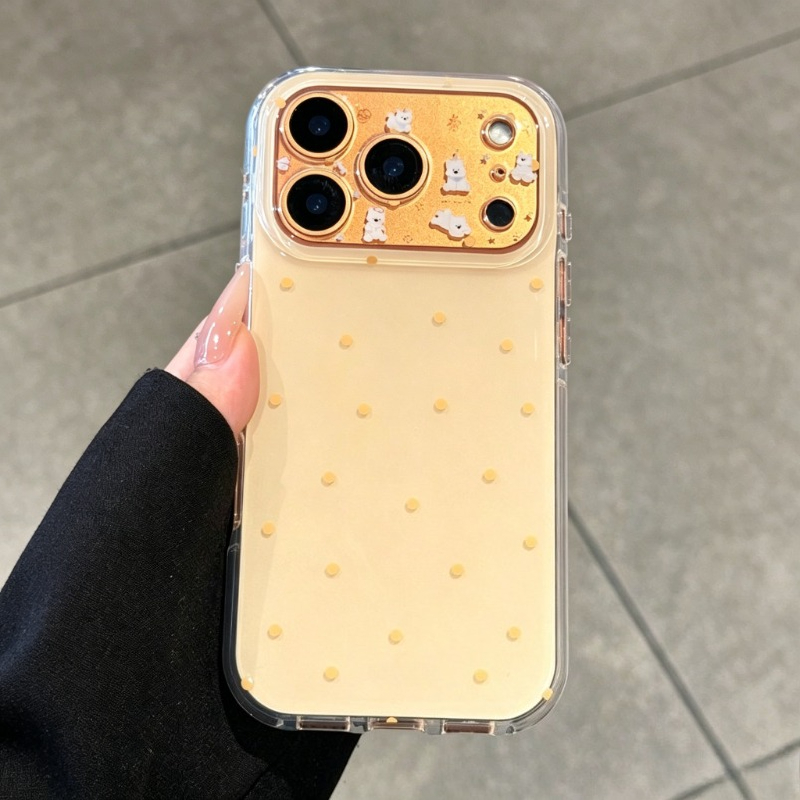 Fashion Cute Yellow Polka Dot  – Phone Cases Yellow recenzja i cena