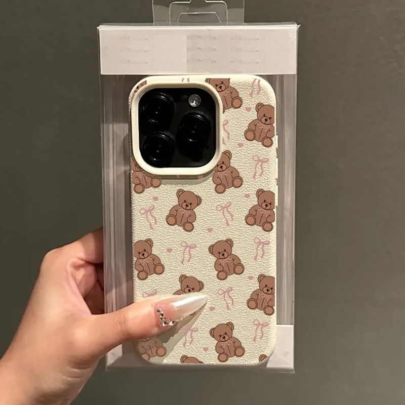 Cute Bow Tie Bear Lichee Patte – Phone Cases Cute recenzja i cena