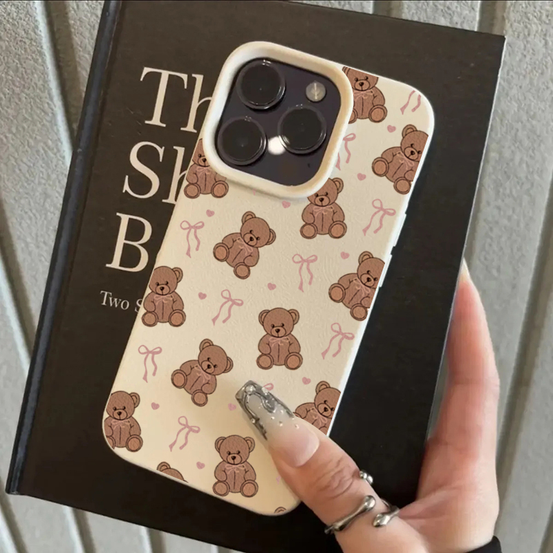 Cute Bow Tie Bear Lichee Patte – Phone Cases Cute recenzja i cena