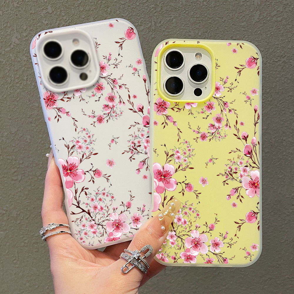 Pink Sakura Flower Pattern Pho – Phone Cases For Samsung S21 5G recenzja i cena
