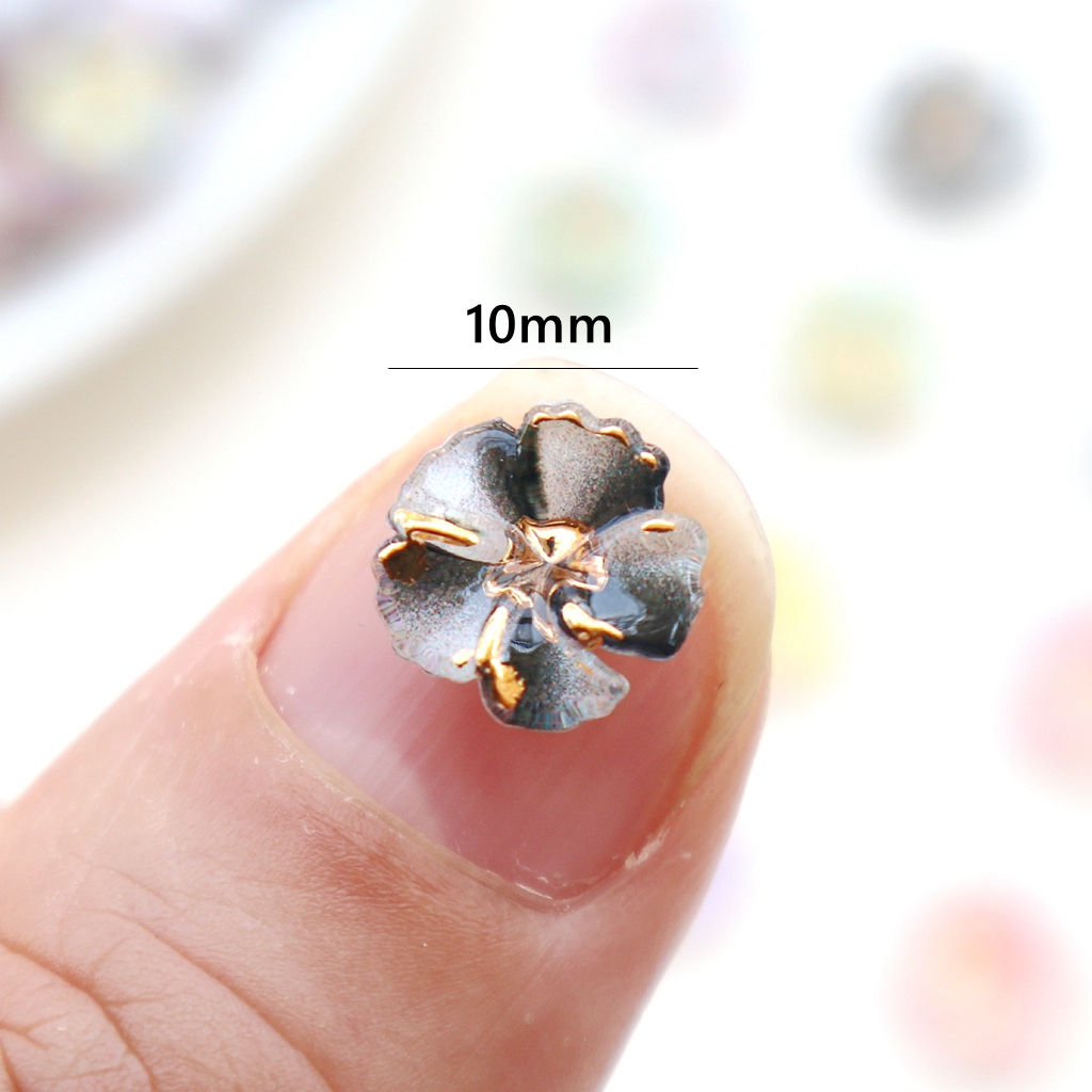 30pcs Mini Resin Flower Caboch – Phone Cases With Charms recenzja i cena