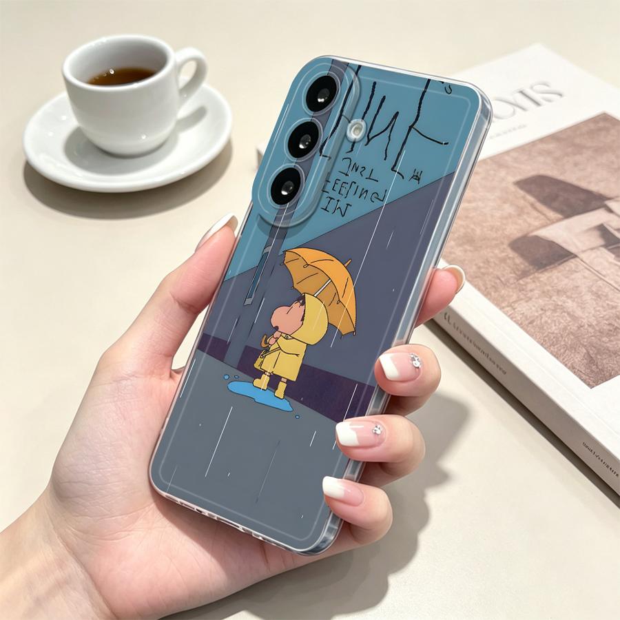 Yellow Umbrella Boy Phone Cove – Phone Cases Yellow recenzja i cena
