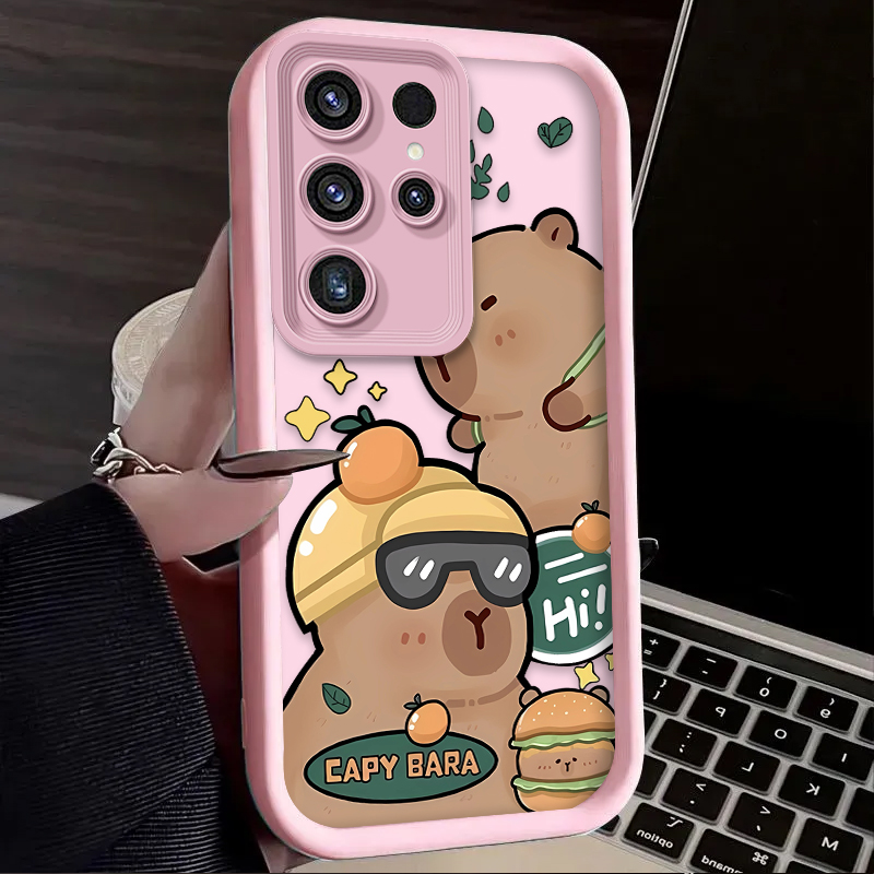Cool Capybara Soft Phone Case  – Phone Cases For Samsung S21 5G recenzja i cena
