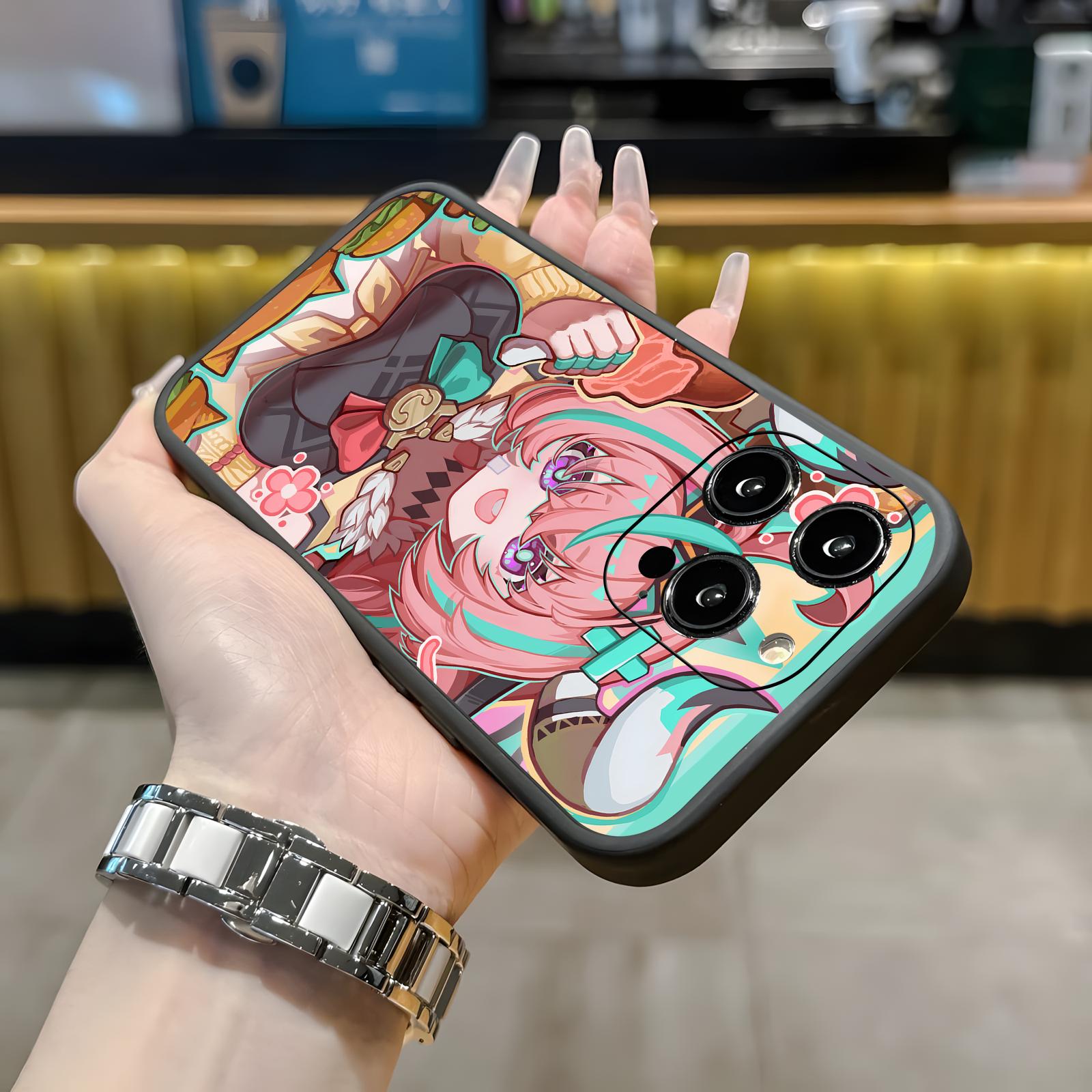 genshin impact Varesa  Phone C – Phone Cases Black recenzja i cena