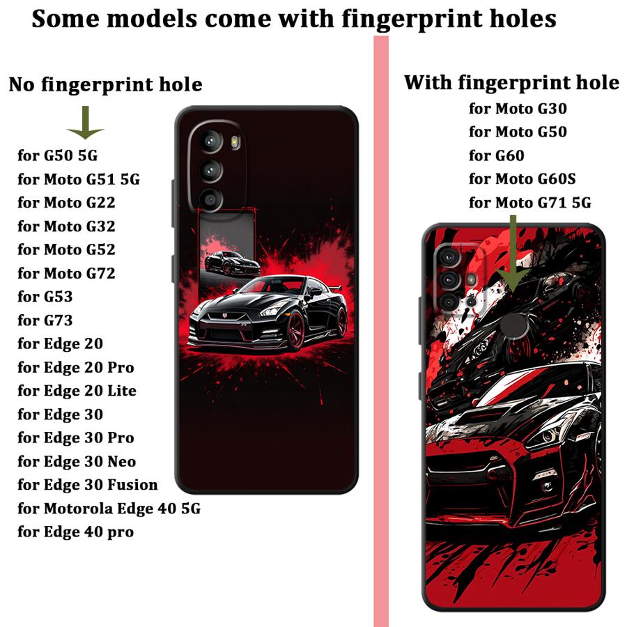 Case for Motorola Moto G22 Edg – Phone Cases Black recenzja i cena