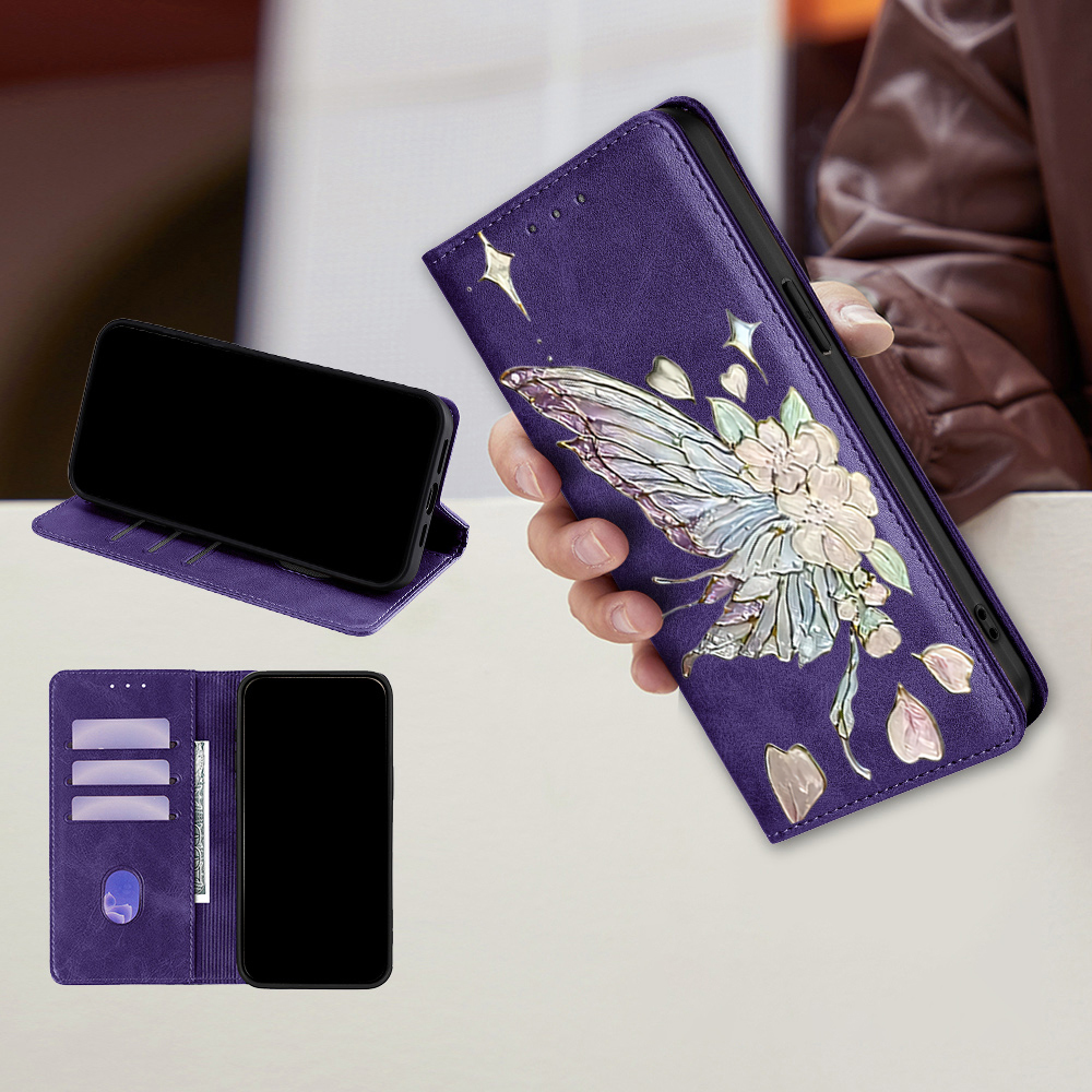 Painted Magnetic Flip Leather  – Phone Cases Galaxy S23 recenzja i cena