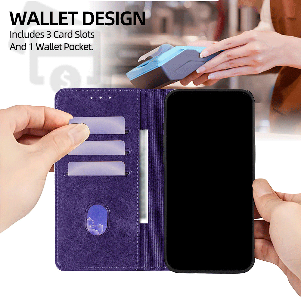 Painted Magnetic Flip Leather  – Phone Cases Galaxy S23 recenzja i cena