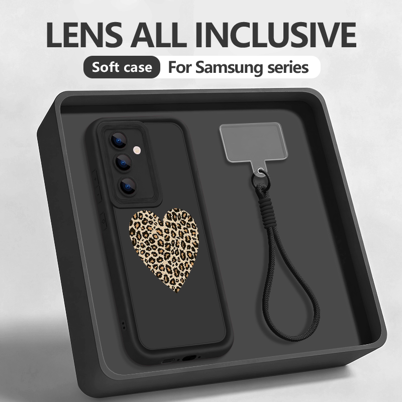 S25 Edge Case Leopard Print He – Phone Cases For Samsung S21 5G recenzja i cena